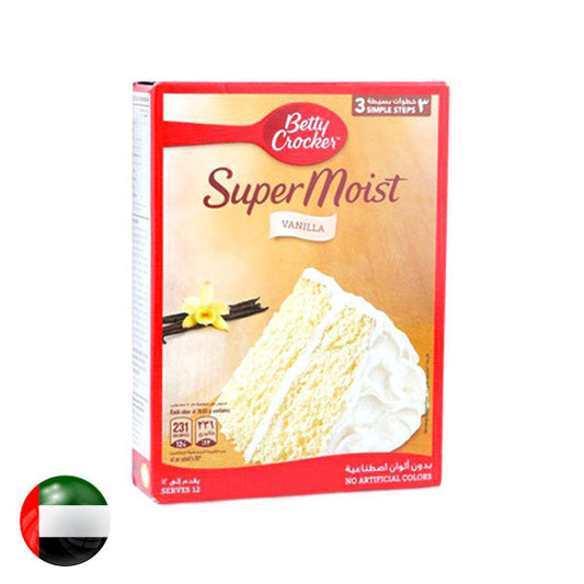 Betty Crocker Super Moist Vanilla  500Gm