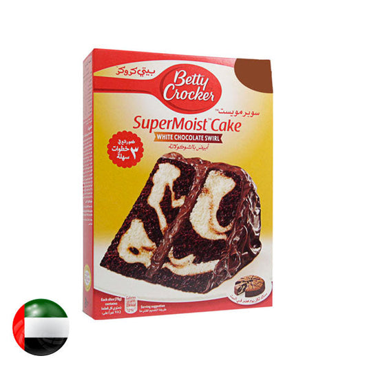 Betty Crocker White Choco Swirl Cake Mix 500G