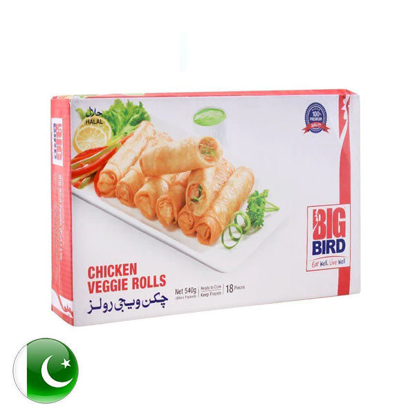 Big Bird Chicken Veggie Roll 18pcs