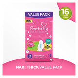 Butterfly Napkins Value Pack 16 Pads
