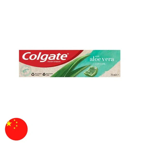 Colgate Toothpaste Tea Colgate Tooth Paste Aloe Vera & Green Tea Extract 75ml – Greenvalley Lahore