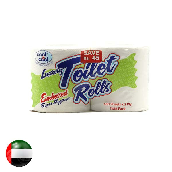 Cool & Cool Luxury Toilet Rolls 4'S T-1874