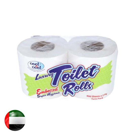 Cool & Cool Luxury Twin Toilet Roll T-1873