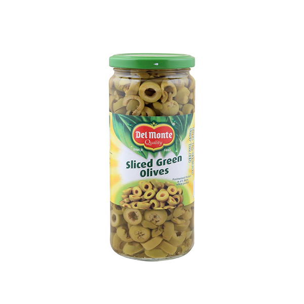 Delmonte Sliced Green Olives450g