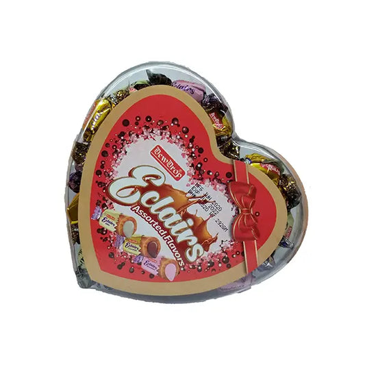Dew Drop Eclairs  Crystal Heart 292g Assorted