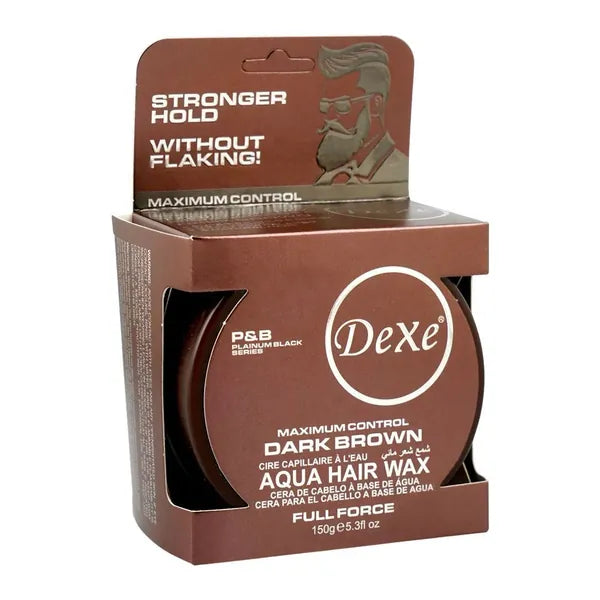 Dexe Aqua Hair Wax Dark Brown 150g