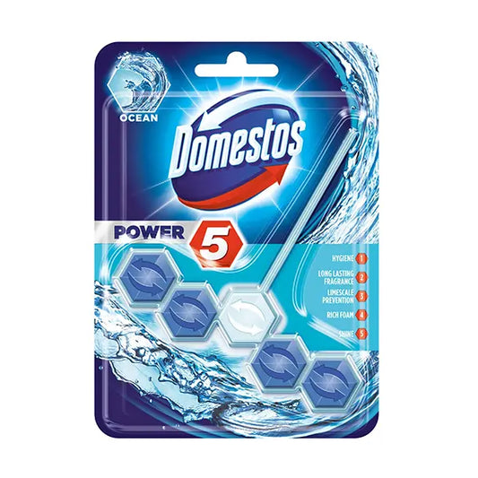 Domestos Power 5 Block Ocean 55gm