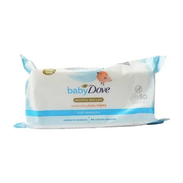 Dove Baby Wipes Rich Moisture 50'S