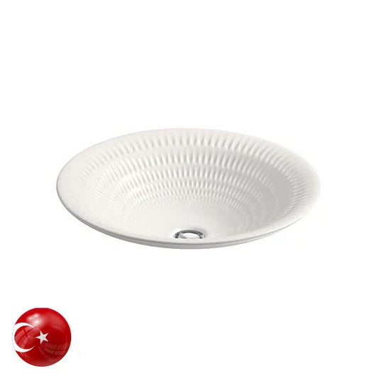 "DUNYA 1,7 Ltr Trans-Round Basin 10332"