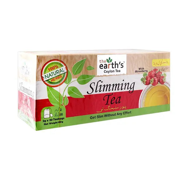 Earth's Green Slimming Tea Strawberry  20's