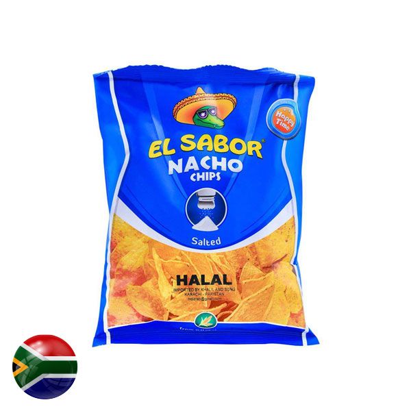 El Sabor Nacho Chips Salted 100 Gm