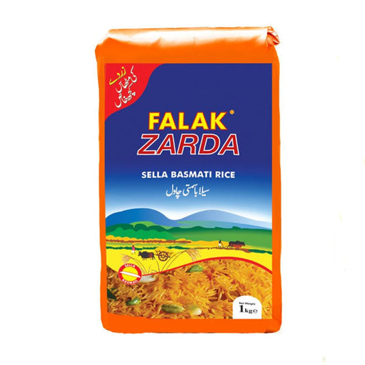 Falak Zarda Sella Basmati Rice 1Kg