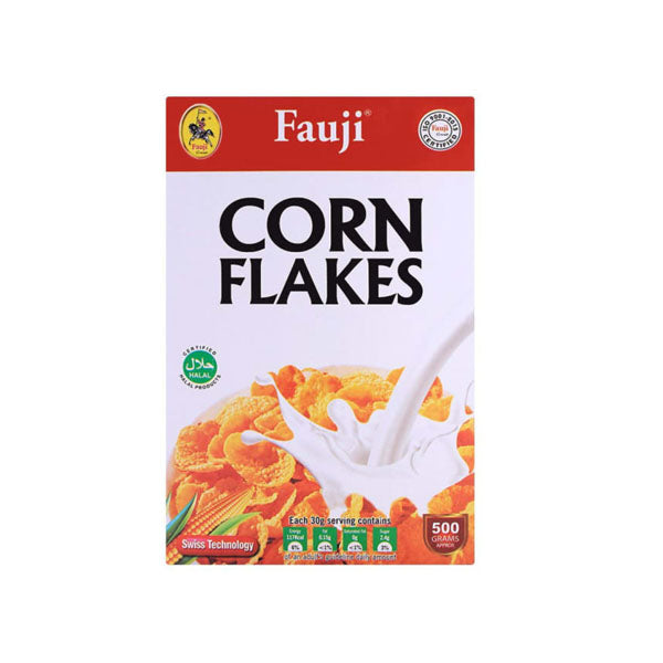 Fauji Corn Flakes Cereal 500G