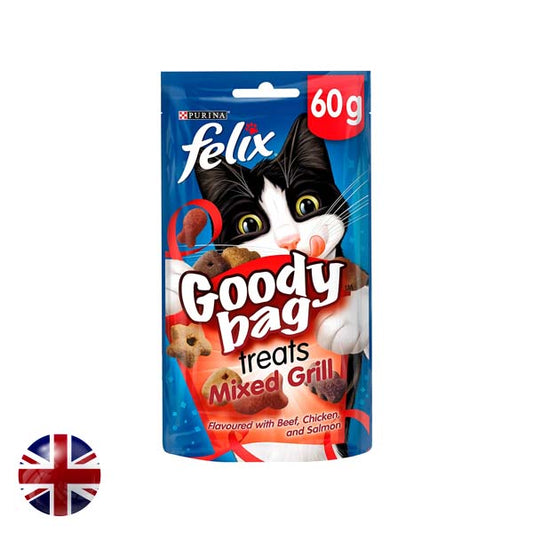 Felix Cat Food Goody Bag Mixed Grill 60Gm