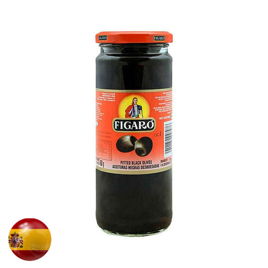 Figaro Pitted Black Olives 70G