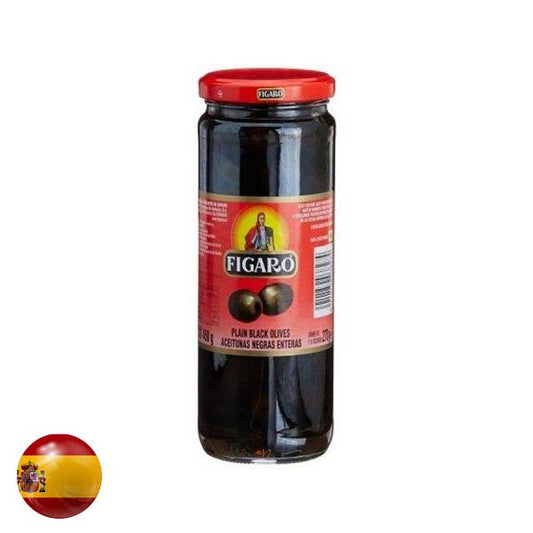 Figaro Olives Black Plain 340G