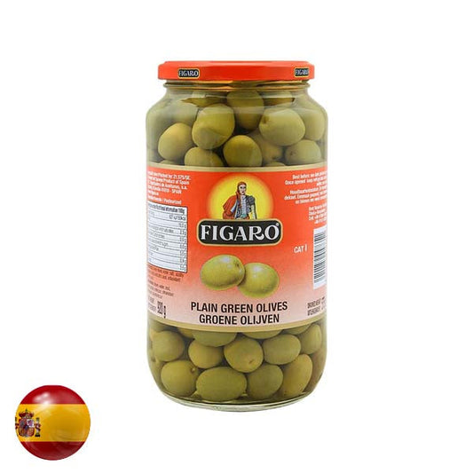 Figaro Plain Green Olives 920G