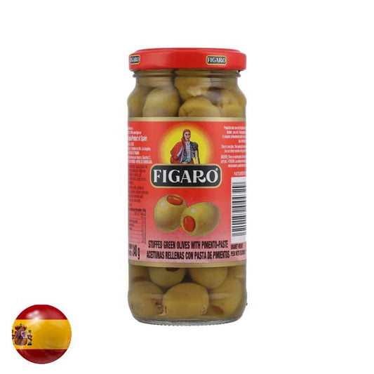 Figaro Stuffed Green Olives 140G