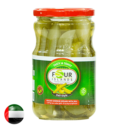 Four Islands Stick Slice Cucumber Pickle 720Gm