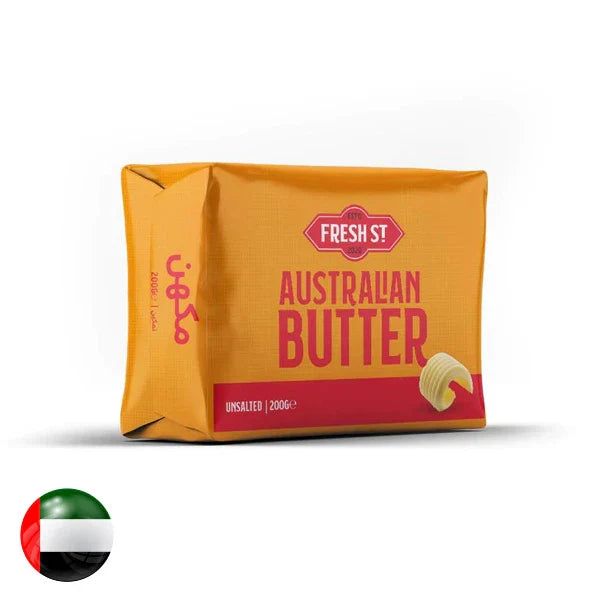 Fresh St Butter Unsalted 200g