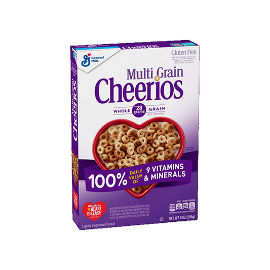 General Mills Multi Grain Cheerios Cereal 510g