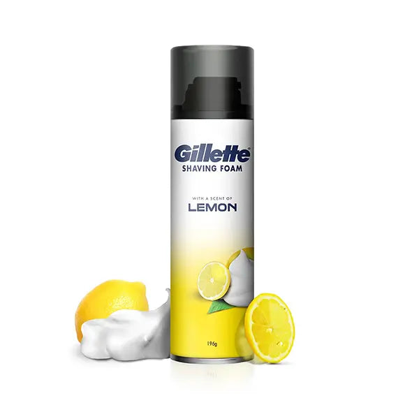 Gillete Shaving Foam Lemon 200ml