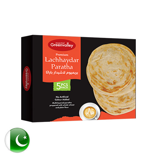 Green Valley Lacahhaydar Pratha Pack Of 5