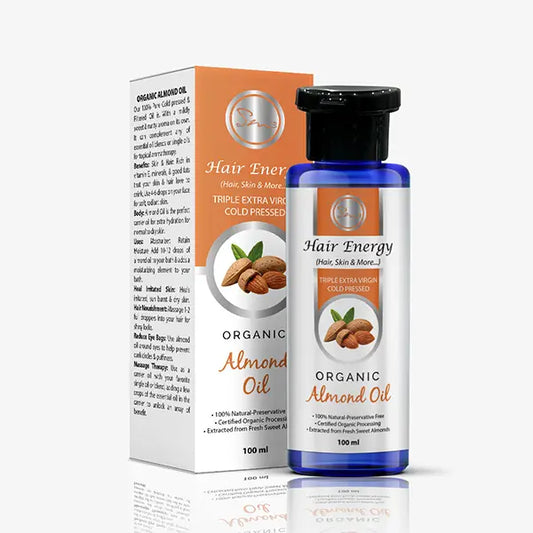 Hair Energy Organic Almond Oil 100ml