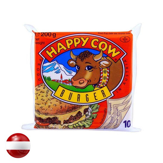 Happy Cow Burger Slice 200Gm