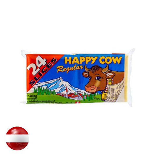 Happy Cow Cheese Regular (24 Slices) 400Gm