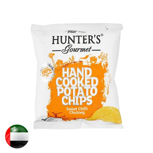 Hunters Hand Cooked Potato Chips Sweet Chilli Chutney 40gm