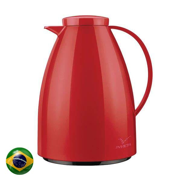 Invicta Viena Coffee Pot 0.75L Mix Red / Grey 1-1704