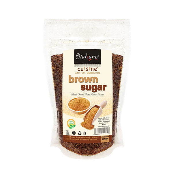 Italiano Brown Sugar Granulated 600g