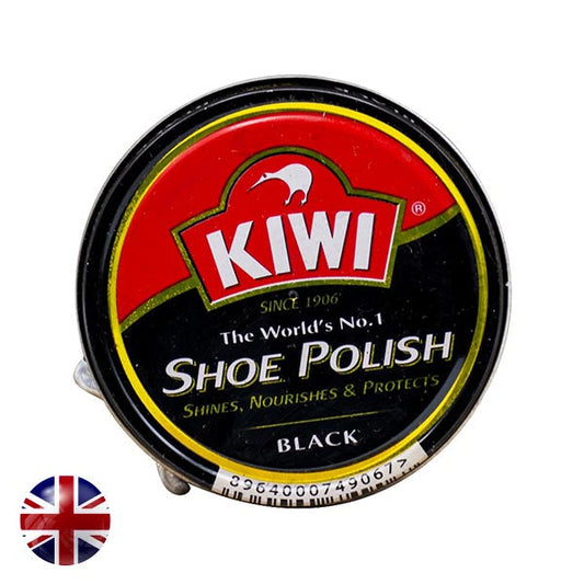 Kiwi Shoe Polish Black Tin 45Ml