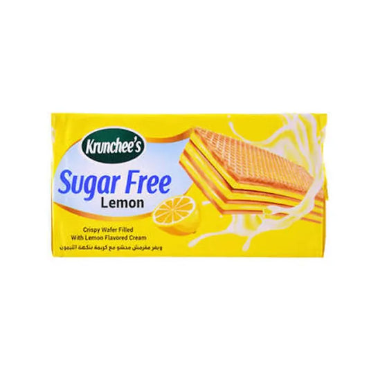 Krunchees Sugar Free Wafer Lemon 100g