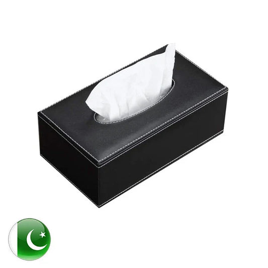 Leather Tissue Box Large