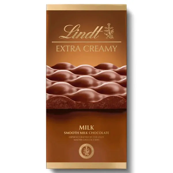 Lindt Extra Creamy Milk chocolate 80Gm