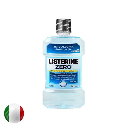 Listerine Mouth Wash Zero Alcohol 500ml 589650