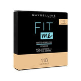 Maybelline Fit me MP compact pwd 118 EBT X