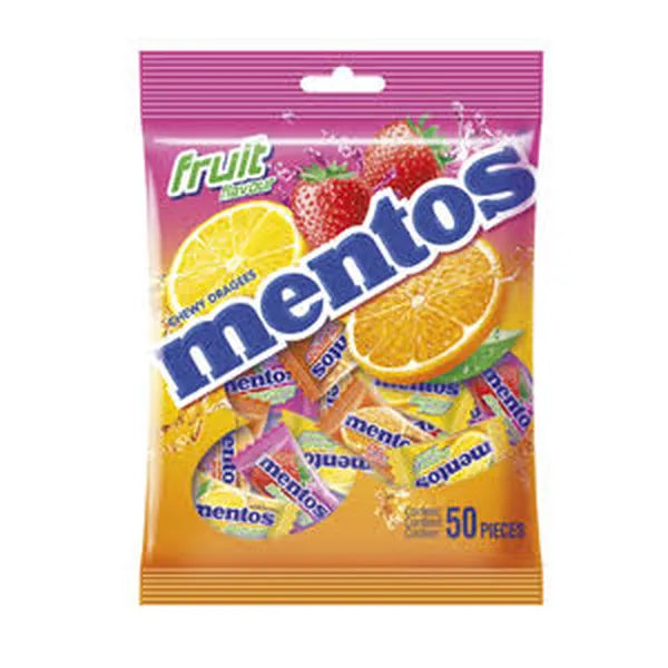 Mentos Fruit Chewy  Bag 50pcs