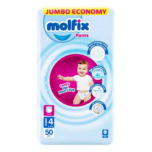 Molfix Pants No.4 Maxi 50Pcs