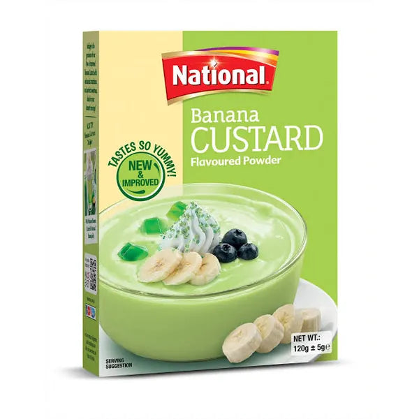 National Banana Custard 120g