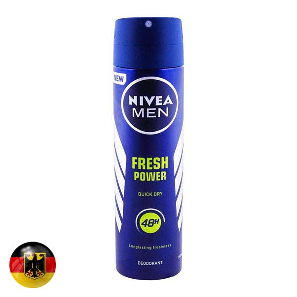 Nivea Spray Fresh Power Male 150Ml