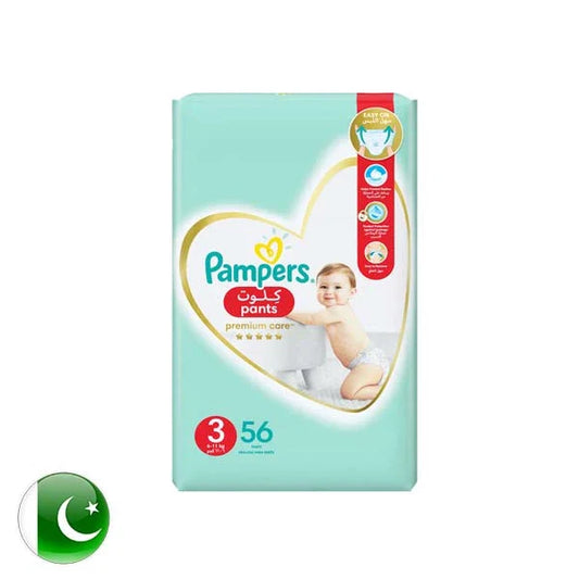 Green Valley Pampers Premium Care Pants 3-56 Pcs(6-11) Greenvalley 