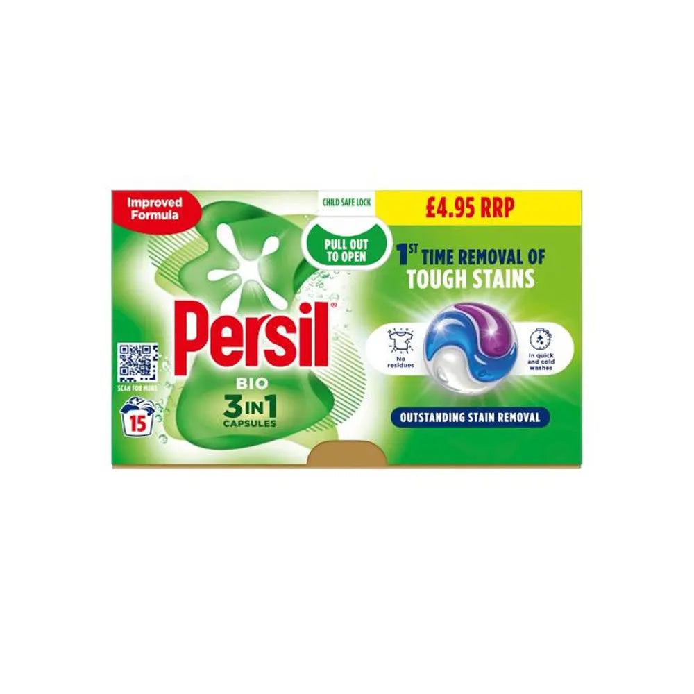 Persil 3 IN 1 Bio Capsules 15s 316g