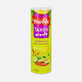 Poppin Taxos Chilli & Lime 110g
