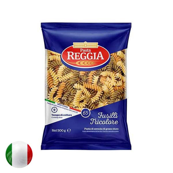 Reggia Pasta 500Gm Fusilli Tricolor