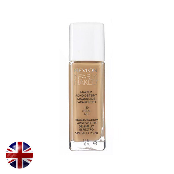 Revlon Nearly Naked Foundation 150 Nude Nu