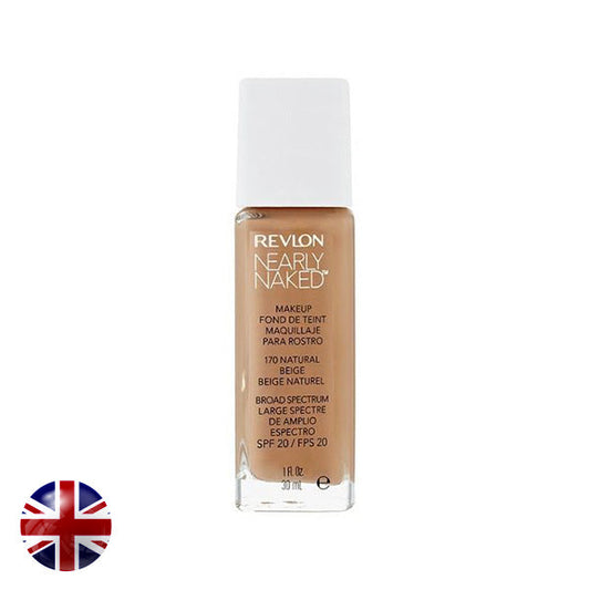 Revlon Nearly Naked Foundation 170 Natural Beige