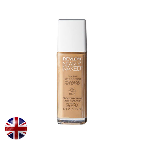 Revlon Nearly Naked Foundation 240 Toast Hale